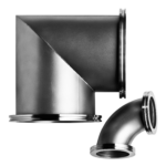 ISO-K Rohrbogen aus Edelstahl für Vakuumtechnik