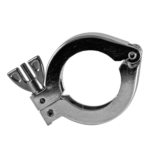 ISO-KF Spannring mit Flügelmutter aus Edelstahl für Vakuumtechnik