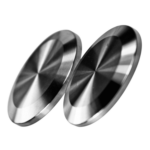 ISO-KF Blindflansch aus Edelstahl für Vakuumtechnik