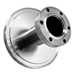 Übergangsstück von CF-F Flansch auf ISO-K für Vakuumtechnik