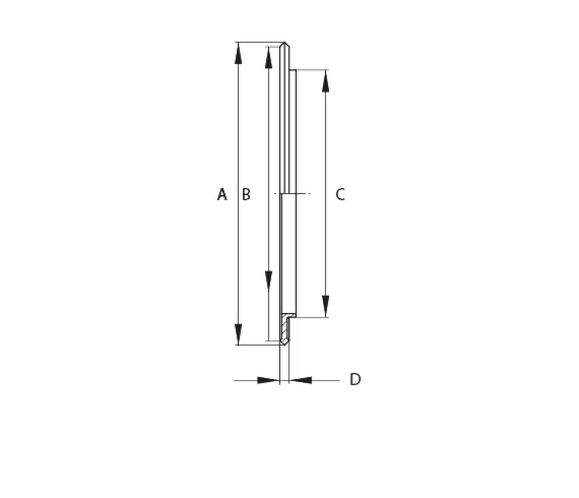 Aluminium Dichtung Zeichnung