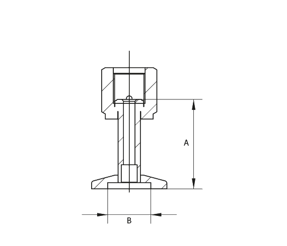 Adapter ISO-KF / VCR Zeichnung