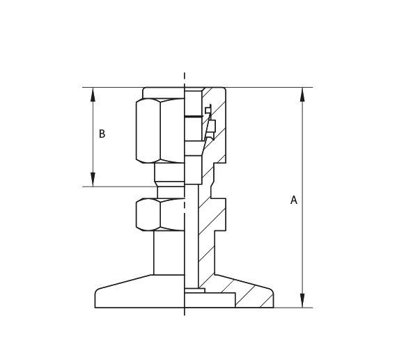 Adapter ISO-KF / Swagelok